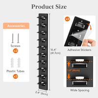 Wall-Mount – Adhesive & Screw