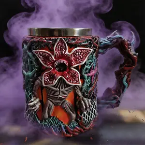 Stranger Things Demogorgon 304 Stainless Steel Mug Cup, Durable & Stylish Drinkware, Perfect Gift Idea for Fans
