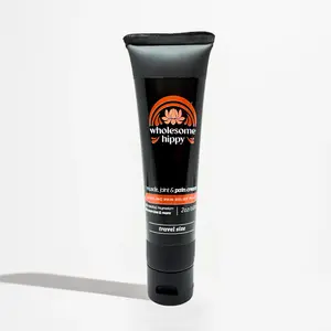 Wholesome Hippy Cooling Pain Relief Plus Cream 2 oz - Fast-Acting Relief with Magnesium, Vitamin D3
