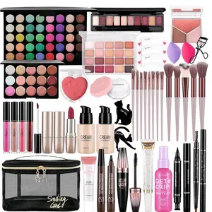 Makeup Kit for Women Full Kit Include Foundation Eyeshadow Palette Makeup Brushes Makeup Sets for Teens Girls, All In One Makeup Gift Set for Women and Beginner, Mothers Day Gifts, Graduation Gifts