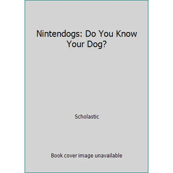 USED Book - Nintendogs: Do You Know Your Dog? by Scholastic (Paperback) - english