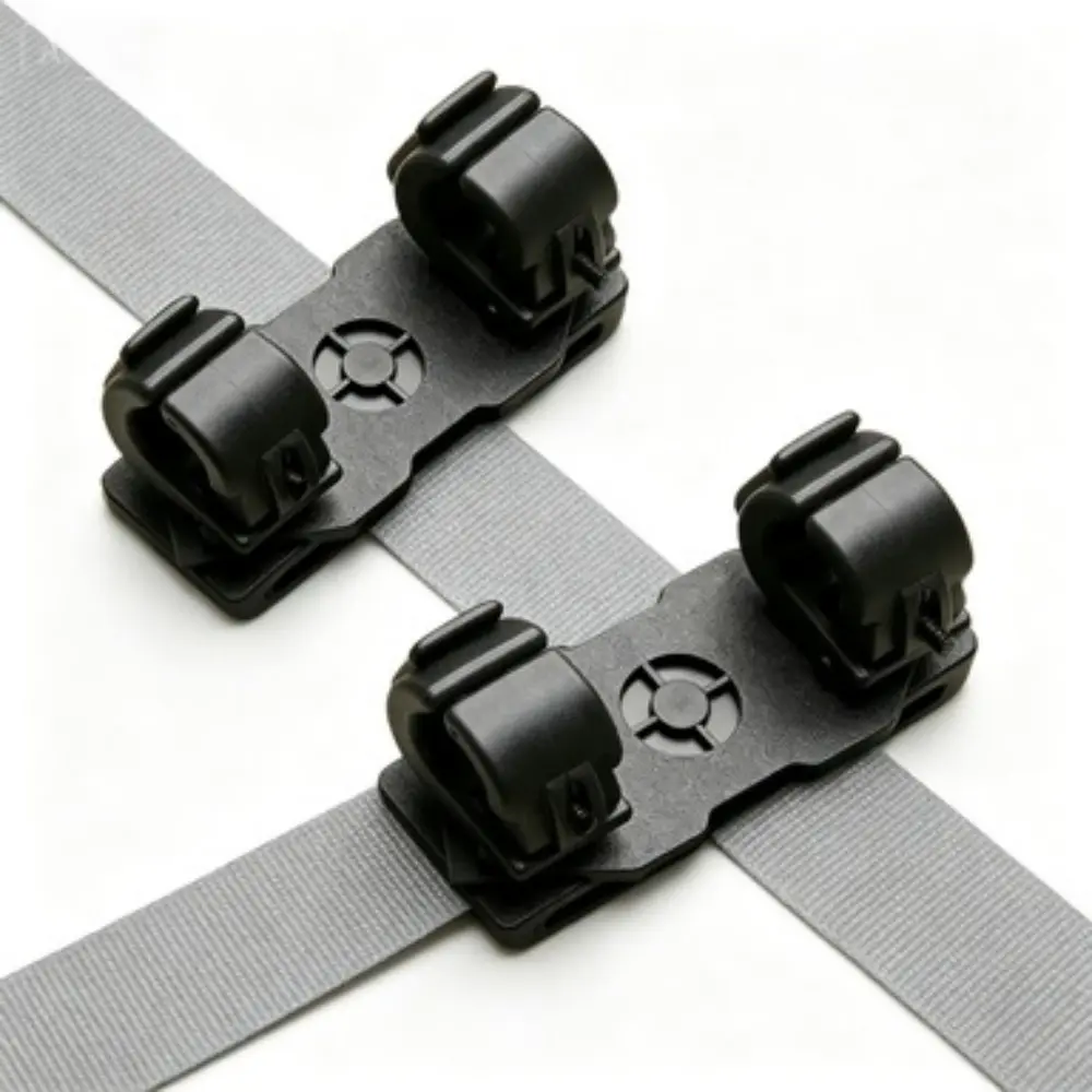 2-Pack Tactical Axe Holster with Duty Belt Clip & MOLLE Vest Clip 360° Swivel Nylon Axe Holder Compatible with 1.2-2.25 Inch Tactical Belts