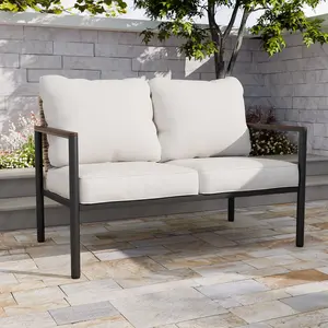 Sunset Dune Outdoor Patio Furniture, Loveseat 2 Seat Sofa