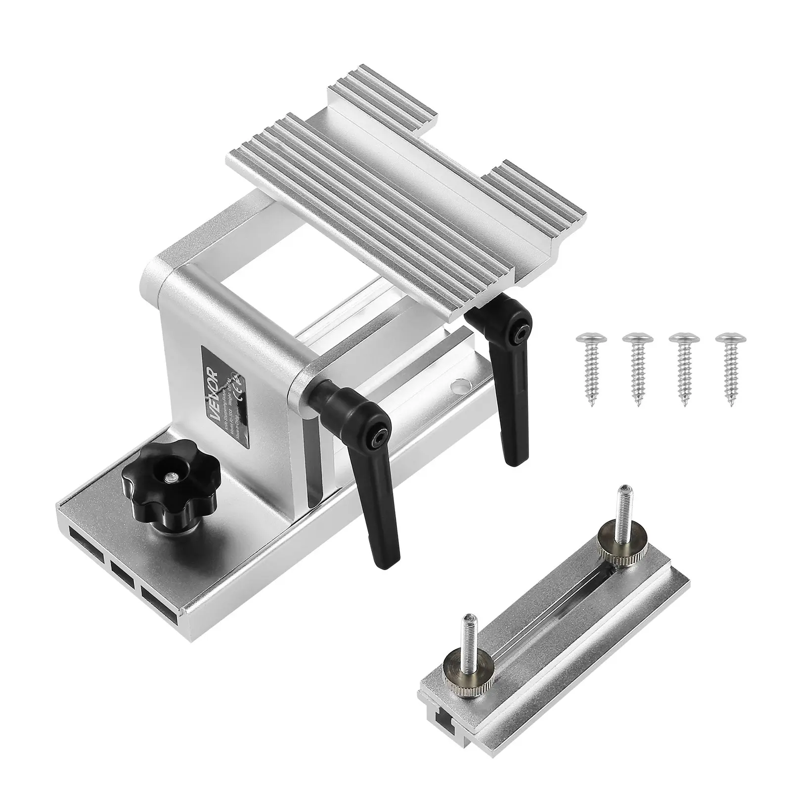 【Summerfinds】VEVOR Aluminum Alloy Bench Grinder Tool Rest, Adjustable Replacement Sharpening Jig for 6" or 8" Grinders - Easy Operation, Flexible Adjustment, 0-90° Adjustable Flat Miter Slide for 0-2.5 in Wide Blades/Chisels, Stable Blades Sharpening,