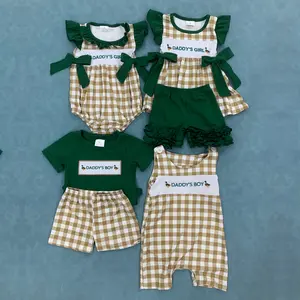 Daddys girl fathers day mallard duck girls summer outfit