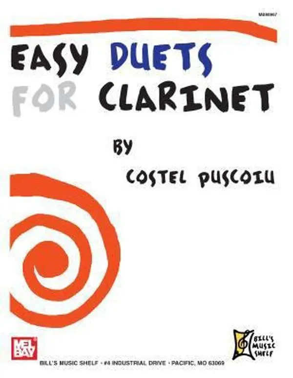USED-Easy Duets for Clarinet by Costel Puscoiu (Paperback)