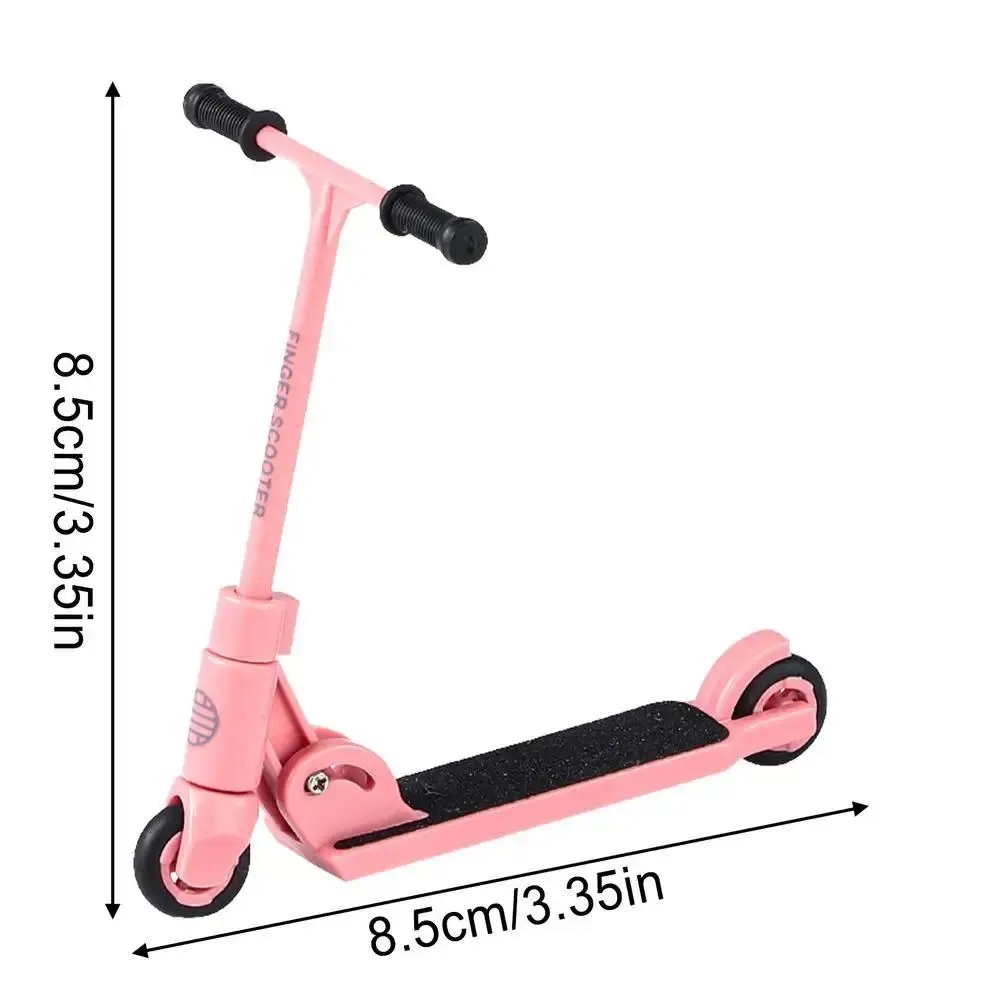 Kids Kick Scooter Finger BMX Foldable T-type Finger Scooter With Brake Educational Toys Finger Skateboards Fun Fingertip Movemet