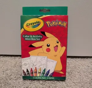 New Pokemon Crayola Color & Activity Mini Box Set