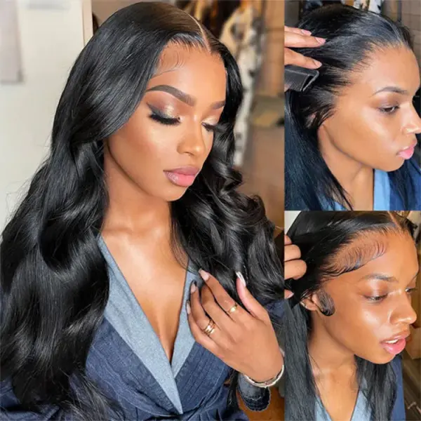 [LIVESTREAM] 13X6 Body Wave Lace Front Human Hair Wigs 180 Density HD Transparent Lace Frontal Wigs For Women