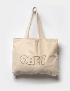OBEY Outline Canvas Tote Bag
