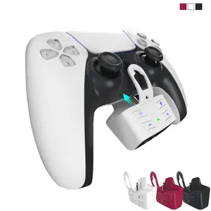 G-Dreamer Sound Amplifier Enhancer Adapter for PS5 DualSense Gamepad Audio Voice Changer w/ 3.5mm phone Jack