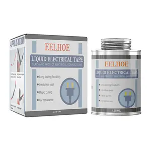 Liquid insulating glue will not cause electric shock. Prevent electric shock caused by aging wires. Suitable for damaged circuit wires. Insulation. Flame retardant. Waterproof.