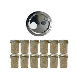 12 Sterilized Jars + FREE GROW GUIDE!