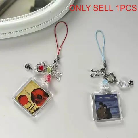 Flower & Note Shaped Phone Chain, Cute Phone Lanyard, Fashion Cell Phone Charm for Women & Girls, Mobile Phone Decoration Accessories, Phone Accessory