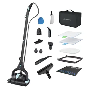 Euroflex Vapour Pro 20-Piece All-in-One Steam Mop with Built-In Portable Steam Cleaner