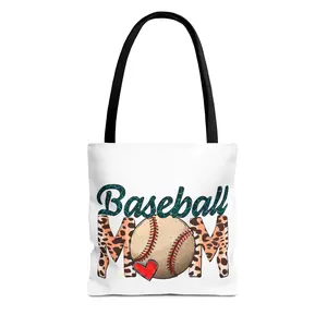Baseball Mom Tote Bag, Sports Mom Tote, Mother's Day Gift, Team Mom Tote, Baseball Fan Bag, Sports Mom Gift