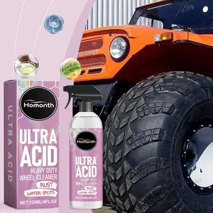 Heavy-Duty Wheel Cleaner Heavy-Duty Wheel Cleaning and Stain Removal Anti-Aging Dust-Preventing Foaming Cleaner