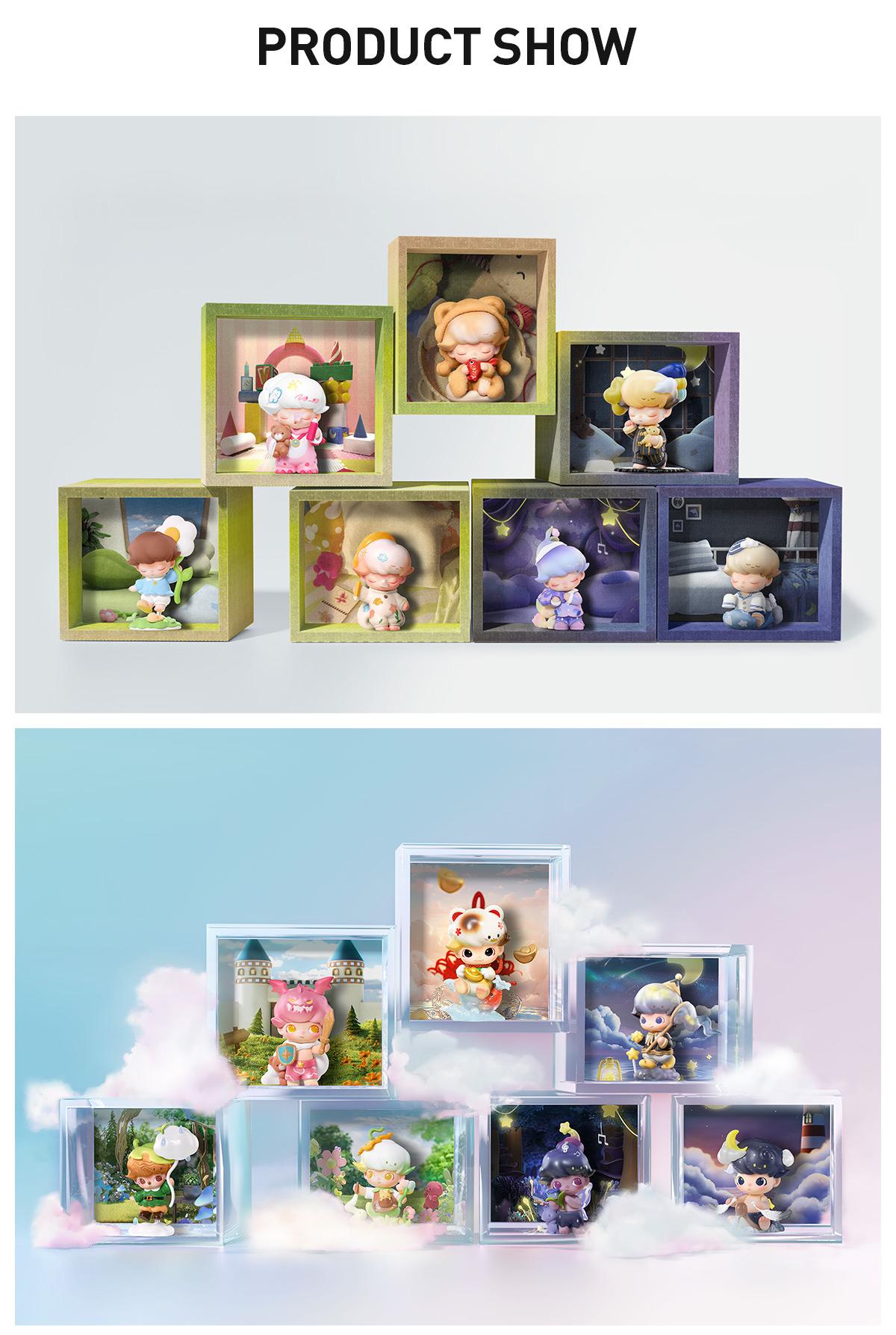 POP MART DIMOO Weaving Wonders Series Figures, Blind Box