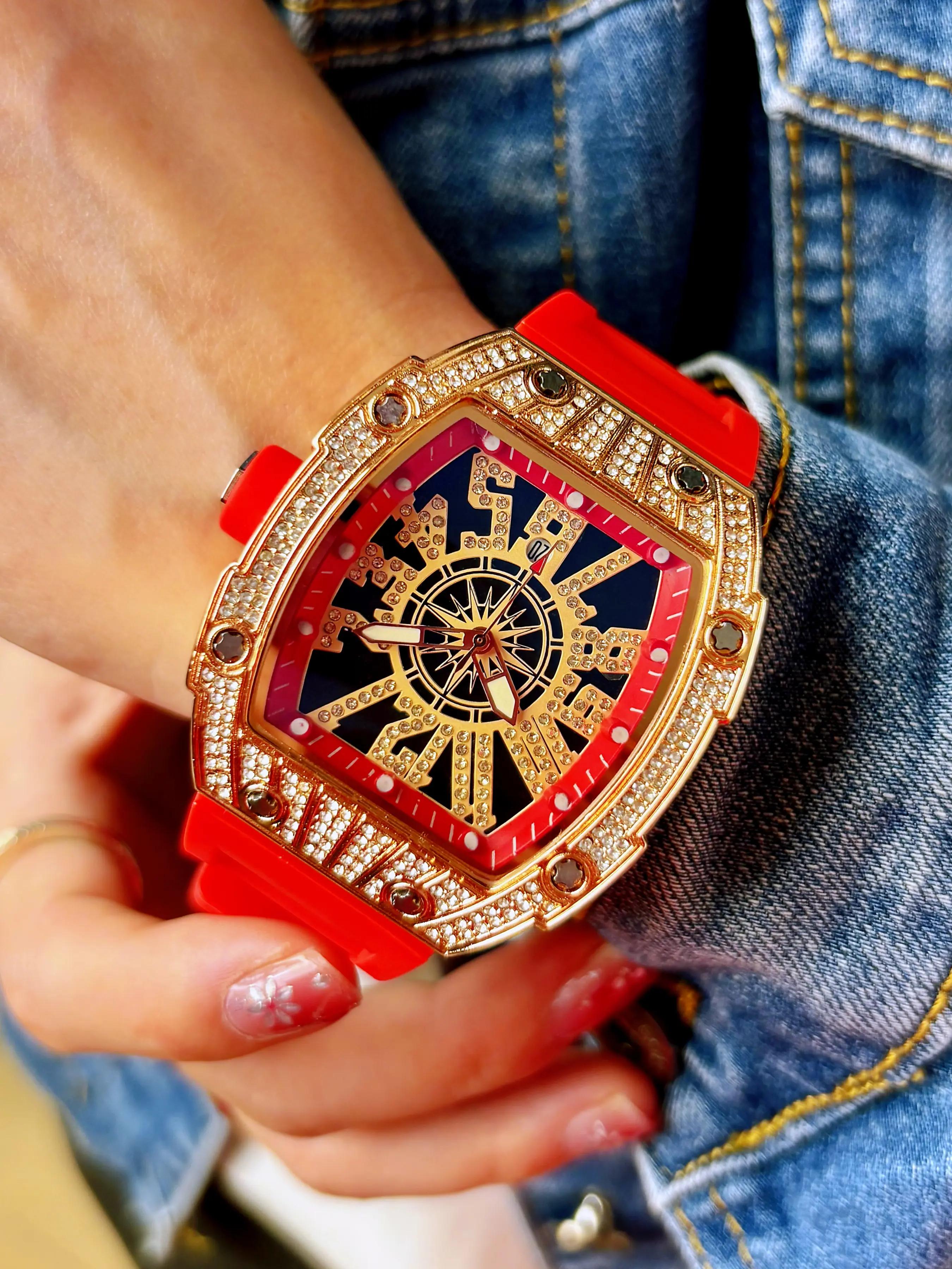 Red & Rose Gold