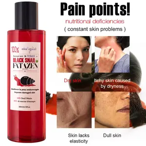 200ML Snail Toner, Repairs Damaged Skin Barrier, Provides Antioxidant Benefits, Reduces Inflammation and Redness, Ideal for Acne-Prone Skin