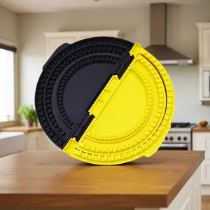 3in1 Tortilla Sealer - For 6-10” Flour Tortillas, Make Sealed Tacos, Quesadillas, Burritos & More,Mess-Free Meals in Seconds, BPA-Free, Dishwasher Safe