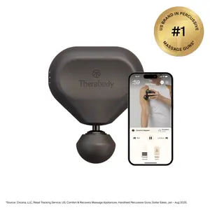 Therabody Theragun Mini (3rd Generation) - Ultra-Portable Massage For Recovery Anytime, Anywhere (Black)