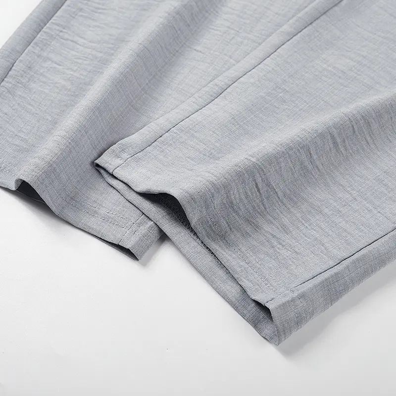 Casual waist-cinching pants suitable for couples and unisex wear, ideal for all seasons; versatile and easy to pair. Made from 100% polyester fiber, it’s perfect for everyday wear and weekend outings. Beach pants—an essential for summer vacations. It’s a