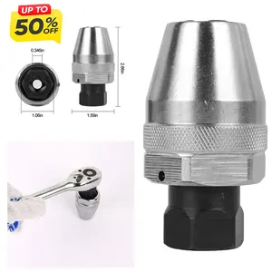 1pc 3/8" Threading Bolt Head Socket Remover Broken Stud Extractor Tool for Studs That Are 1/4-inch to 1/2-inch (6mm to 13mm) - Bolt Removal Tool NEW