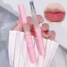 Peach Flavor Lip Serum, 2 Counts/set Moisturizing Lightweight Non-greasy Lip Oil, Hydrating Lip Care Product for Women & Girls Hydrate