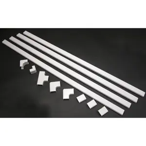 Wiremold White CordMate II Cord Cover Kit CMK50