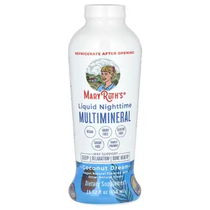 MaryRuth's Liquid Nighttime Multimineral, Coconut Dream , 15.22 fl oz (450 ml)
