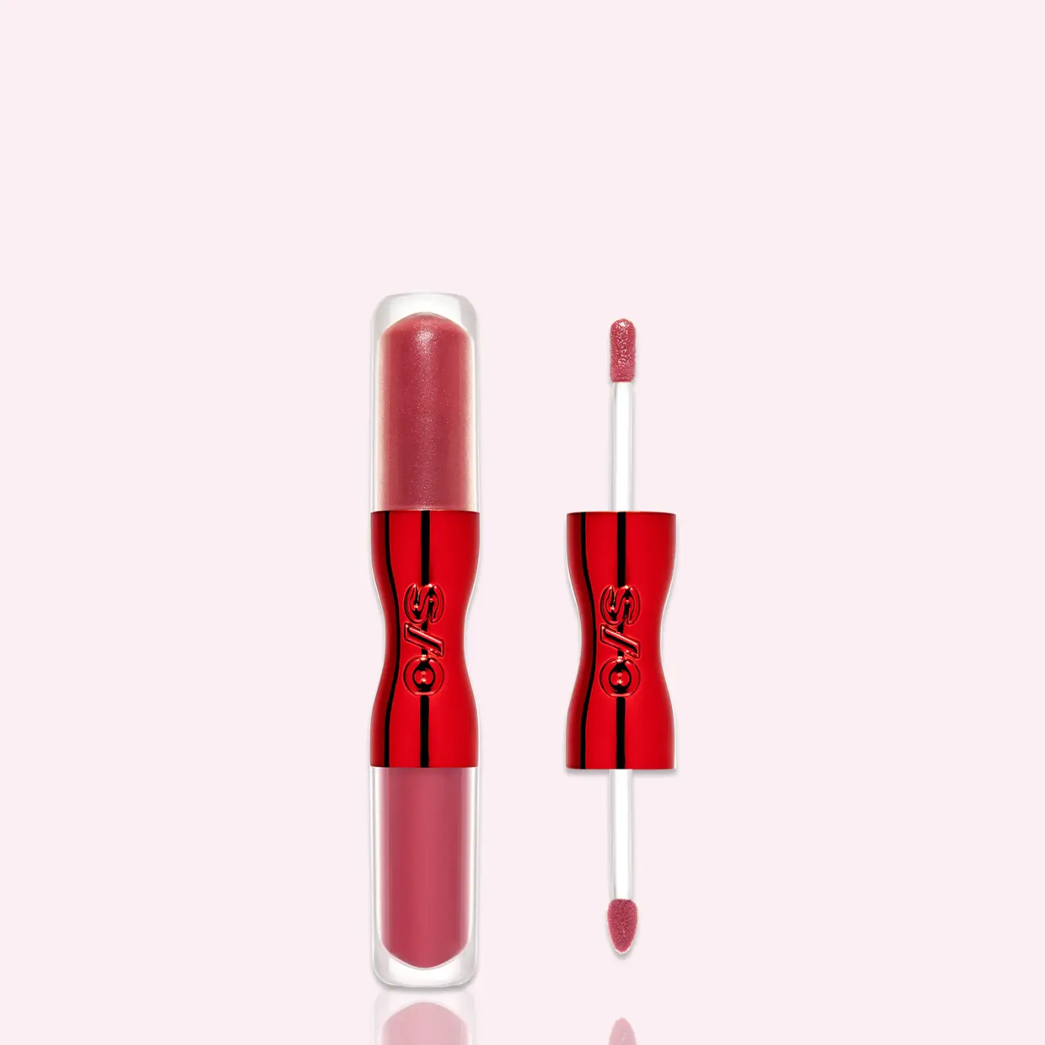 Lip Snatcher Hydrating Liquid Lipstick and Lip Gloss Duo - Dual-Ended, Longwear, High-Coverage Lip Duo | Velvety Matte Lipstick & Non-Sticky Gloss wit