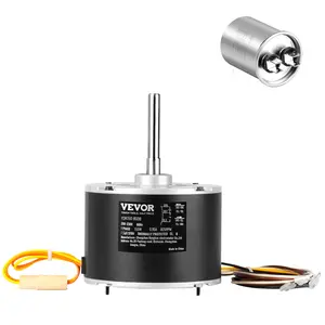 VEVOR Condenser Fan Motor 5KCP39GFS166S, 3S003, 1/5 HP 208-230V, 825RPM, OEM Standard Upgraded Replacement Condenser Motor Reversible Rotating, Explosion-proof CBB65 7.5μF/370V Capacitor
