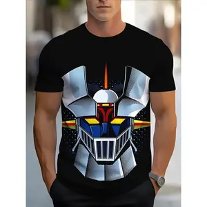 Monawear [Polyester Men's Tee] Polyester Men's Novelty T-Shirt |   Casual Regular Fit, 100% Polyester, Crew Neck, Slight Stretch Knit Fabric, 100g/m², Printed Graphic Tee