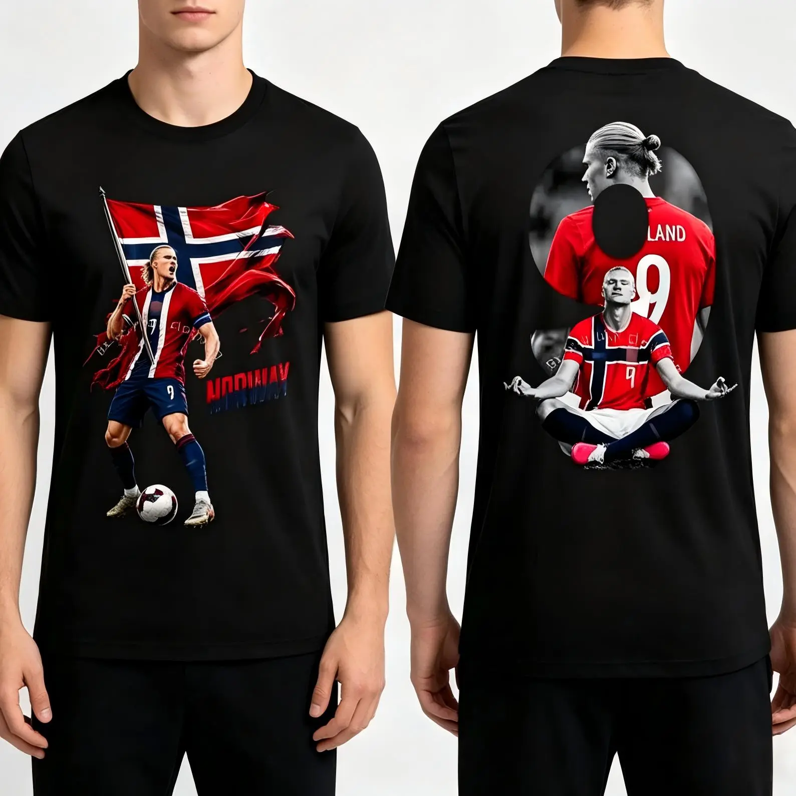 Comfort Colors Litmited Haaland Retro 90s Shirt, Norway Sport Graphic Tee, Haaland Vintage Shirt, NOR Sport Fan Shirt，victory shirt,Retro Bootleg Oversized Unisex Shirt, Soccer Gift,Erlingg Haalandd Shirt Vintage Graphic Tee, Norway Soccer Shirt Tee