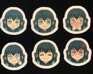 Muichiro Tokito emotion sticker bundle
