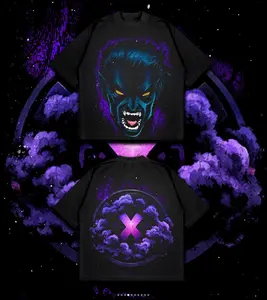 Nightcrawler - X Heroes MMCU Edition Double Printed Oversize Lightweight TV series Vintage Graphic Design Top Cotton Comic Movie Superheroes Streetwear T-Shirt Clothes Menswear Womenswear.