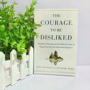 The Courage to Be Disliked Book, Inspirational Self-Help Guide, Personal Growth & Development, Must-Read for Motivation
