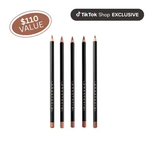 Hugs Lipliner Set - 5 Essential Nude Shades