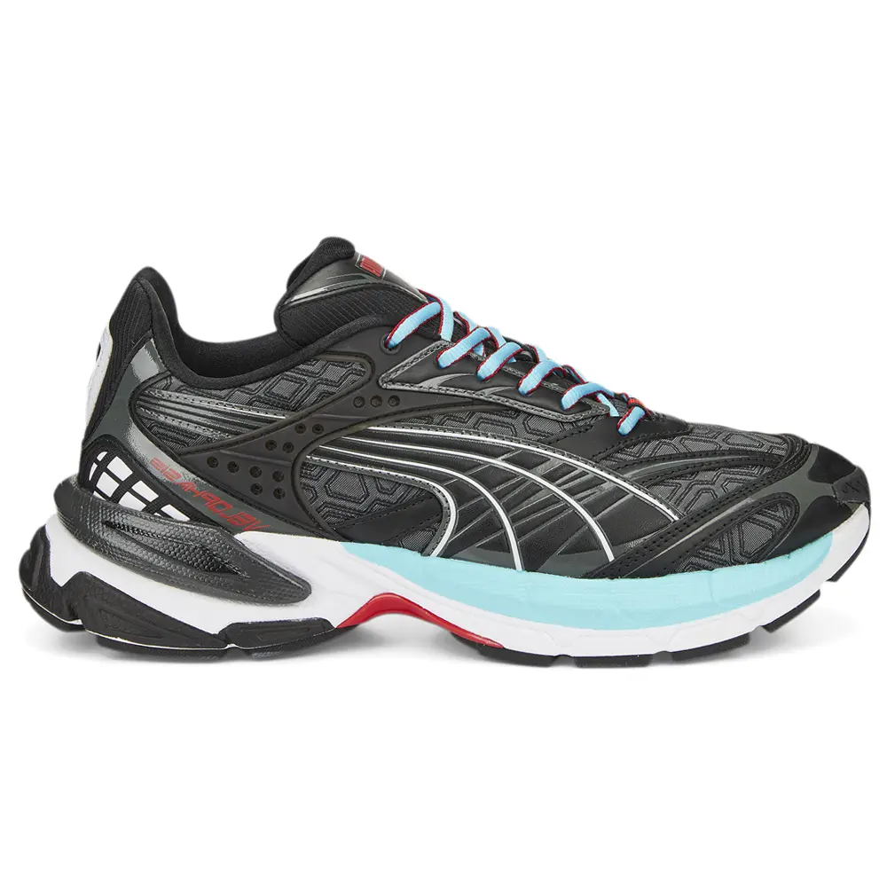 PUMA Mens Velophasis Luxe Sport Lace Up Sneakers Shoes Casual - Black