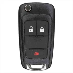 KEYS4LESS Replacement Flip Key Fob for Chevrolet Equinox 2015 Fcc OHT01060512 OHT01060512 V2T01060512 V2T01060514 Avl B01T1AC Part Number 13504266...