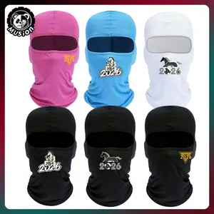 Musion Balaclava Ski Cycling Face Mask, Unisex Windproof Dustproof Multi-Functional Hat, Suitable for Motorcycle Hiking Camping Snowboarding Outdoor Sports