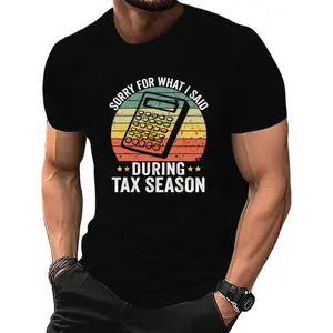 2026 Edition Tax Humor T-Shirt - Soft Cotton, Accounting Theme, Vintage CPA Illustration