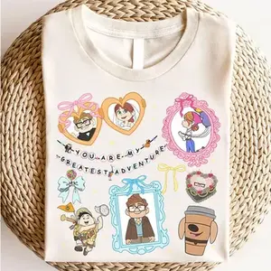 Trendy Cartoon Heart Magical Mirror Bow Sweatshirt Bundle, Cartoon Movies #Coquette Sweatshirt, Family Vacation Sweatshirt, Princess Family Shirt, Girls Trip Sweatshirt (4)