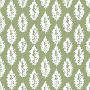 Sage Green Boho Pattern 12 Quilting Cotton Fabric