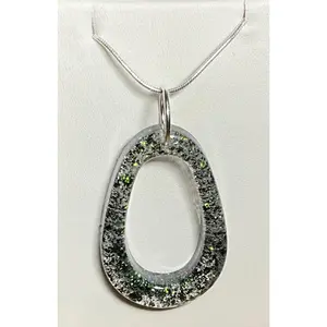 Oval Ring Color-Shift Necklace