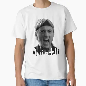 Cobra Kai Quiet - Cobra Kai Johnny Lawrence Classic T-Shirt White S-5XL G0111