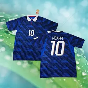 2026 Home Blue Mbappe No.10 Short sleeve Soccer jersey