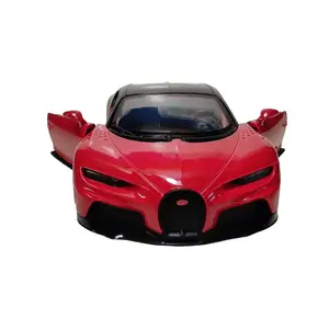 KINSMART 1:36 Scale BUGATTI CHIRON SUPERSPORT Diecast Metal Car RC Model with Pull-Back Action & Openable Doors for Collectors