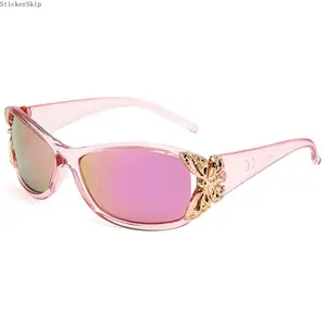 2026new Polarized Sports Fishing Sunglasses for Men Women, UV400 Protection Wrap Around Butterfly Design Goggles for Fishing, Driving, Cycling & Outdoor Activities